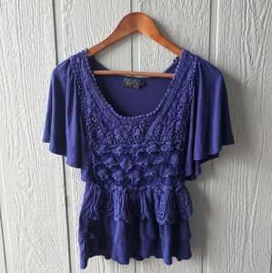 MheartM Purple Blouse